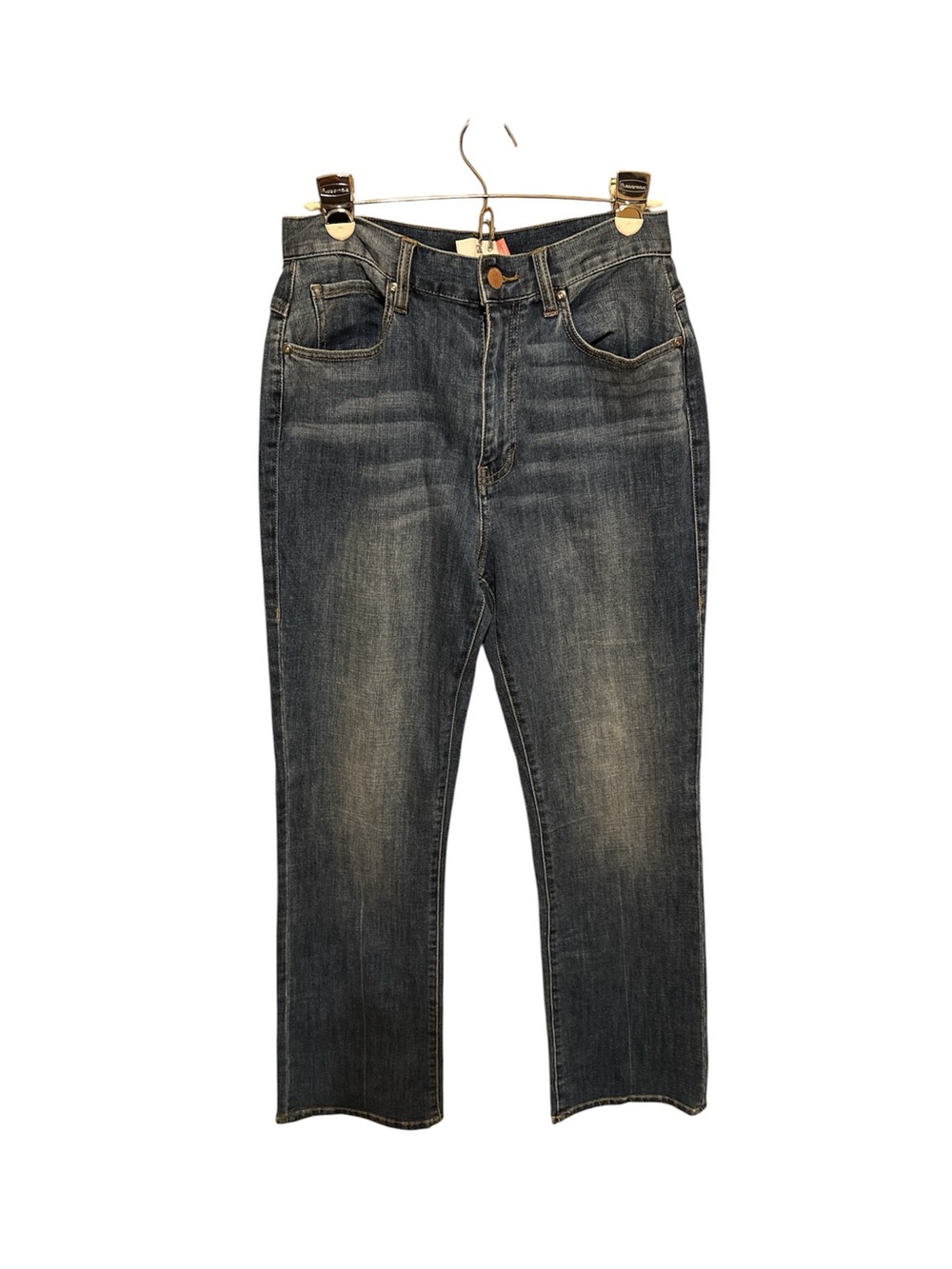 CAbi Women’s Straight-Leg Denim Jeans in Faded Blue